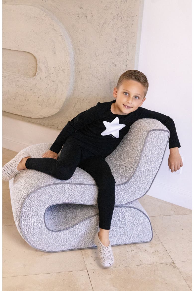 Heart Loungewear Set, Alternate, color, Star