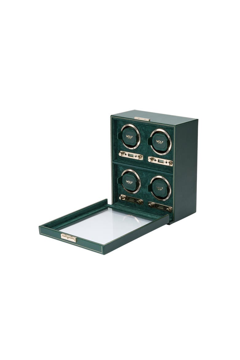 British Racing 4 Piece Winder, Alternate, color, Green