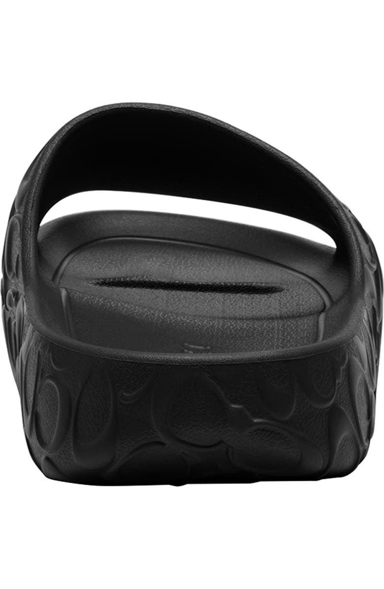 COACH Bay Slide Sandal, Alternate, color, Black