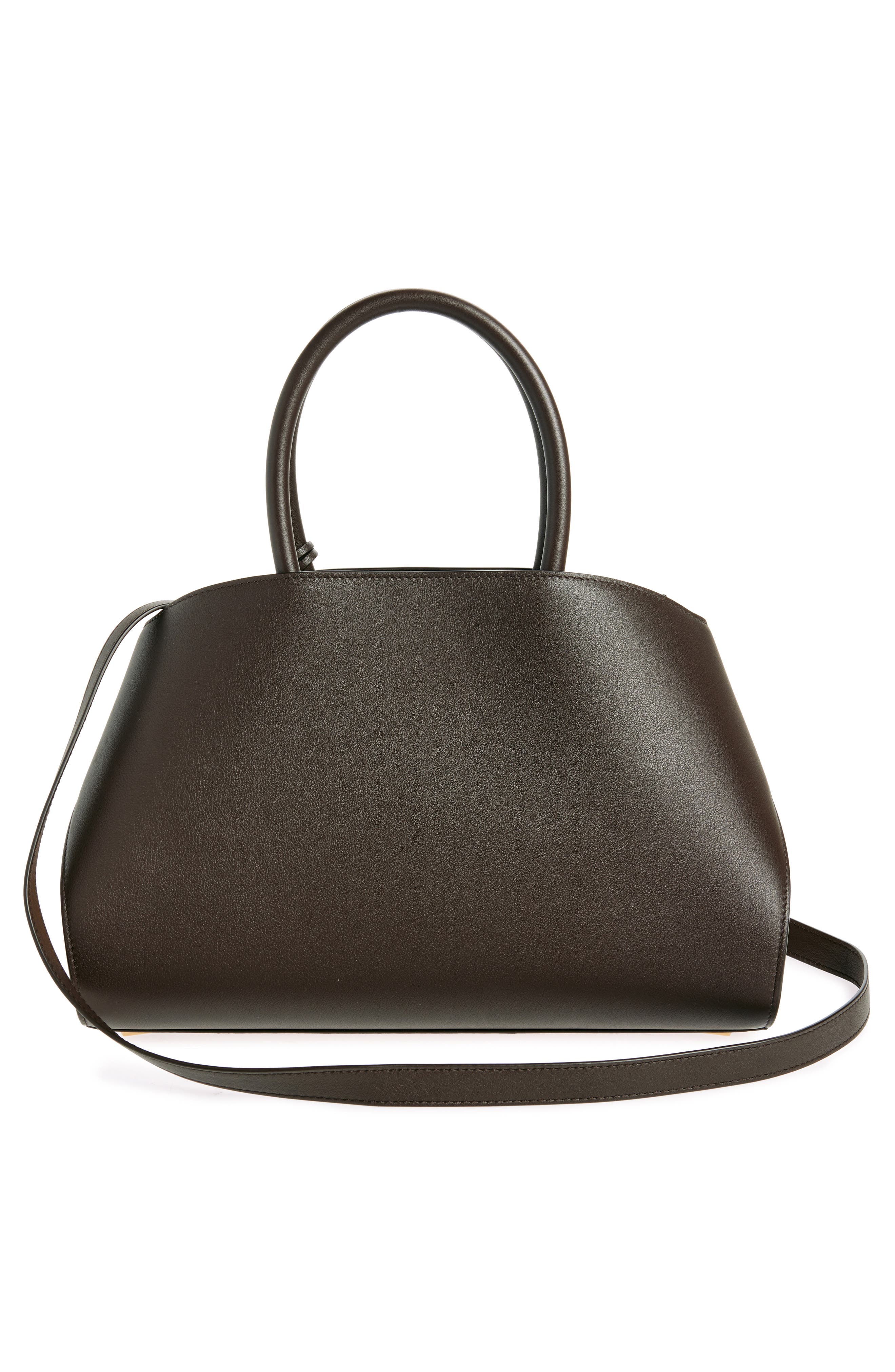 FERRAGAMO Small Hug Leather Top Handle Bag, Alternate, color, 