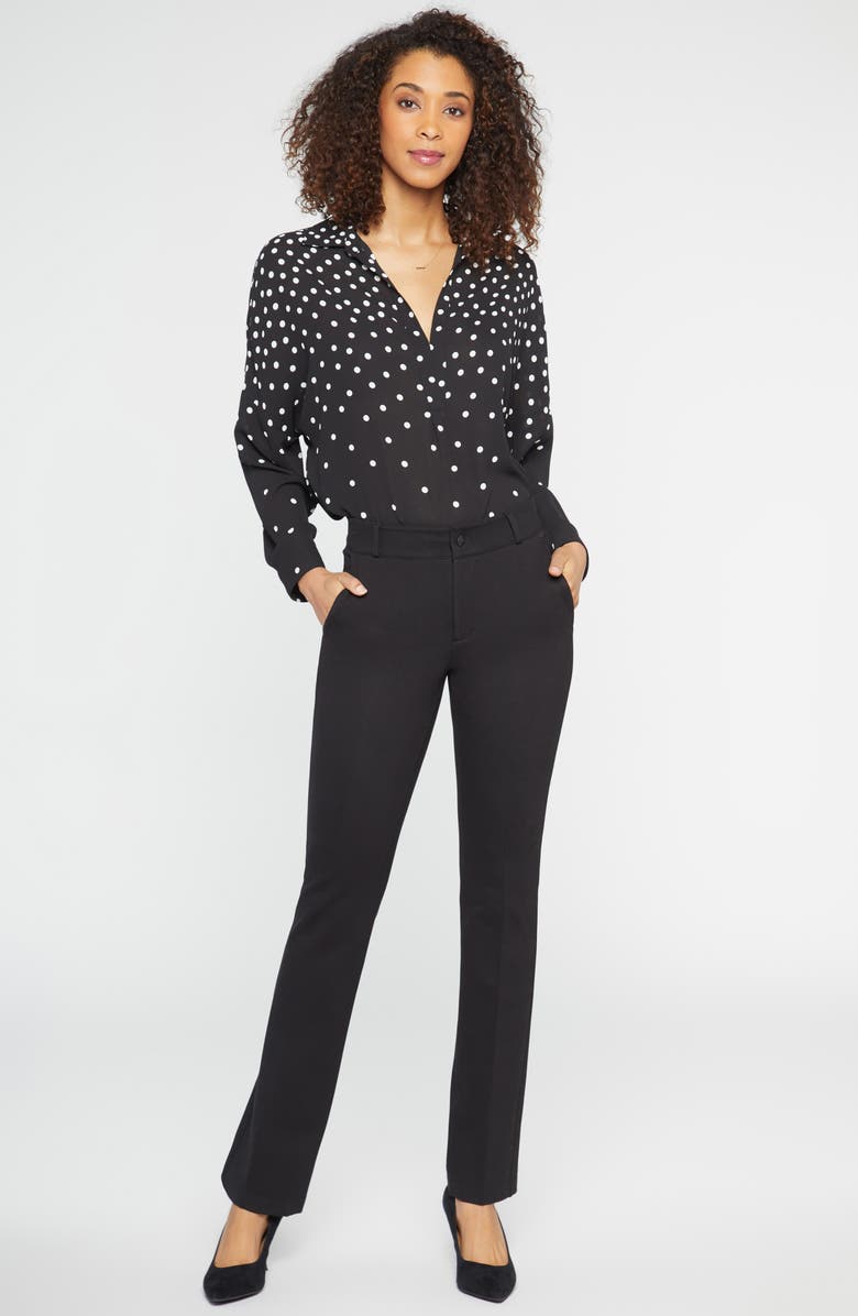 NYDJ Sculpt-Her<sup>™</sup> Classic Trousers, Alternate, color, Black