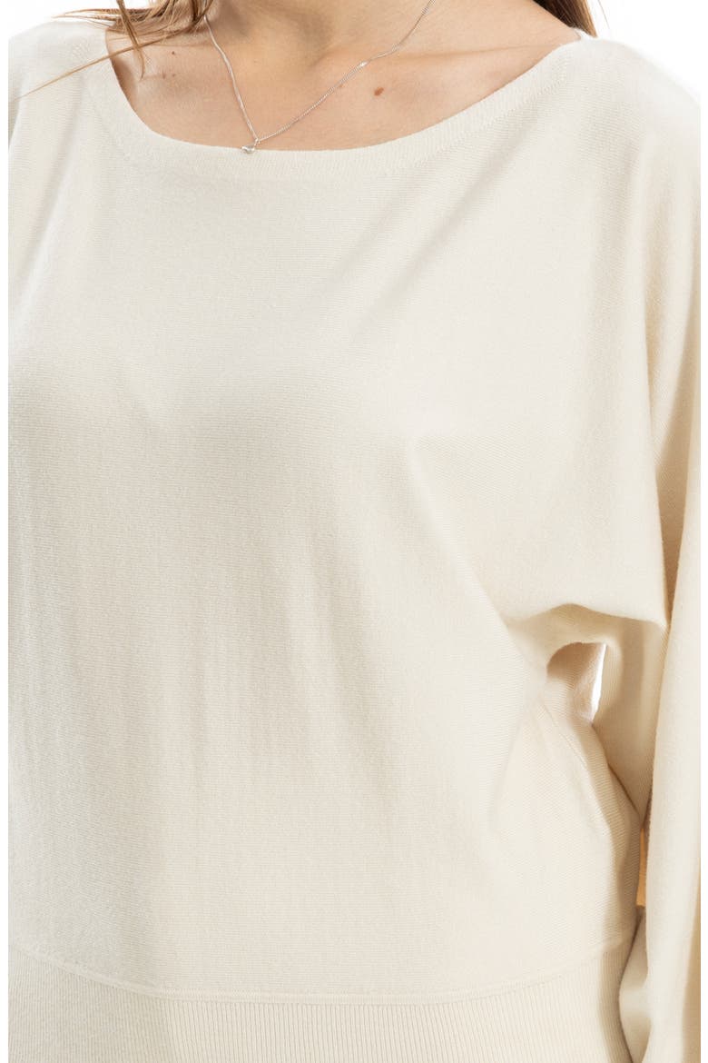 Dolman Sleeve Sweater, Alternate, color, IVORY