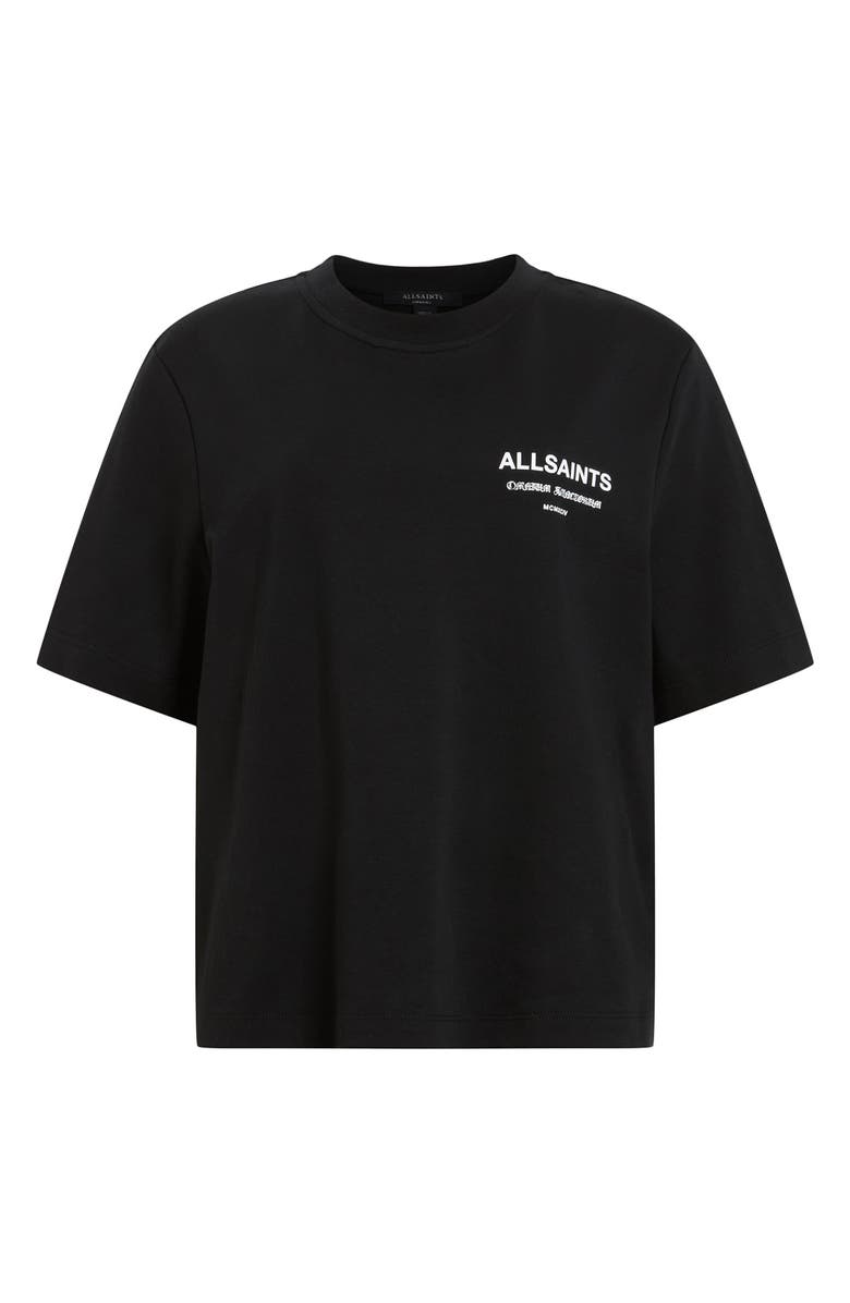 AllSaints Omnium Lisa Cotton Graphic T-Shirt, Alternate, color,