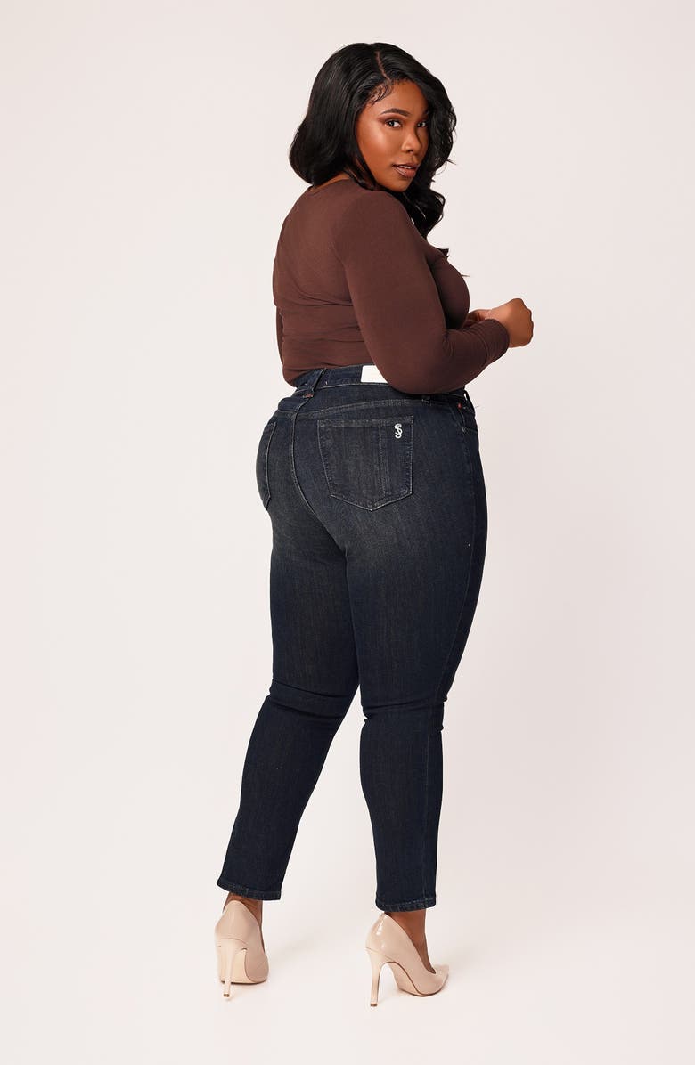 SLINK Jeans High Waist Ankle Skinny Jeans, Alternate, color, Jasmine