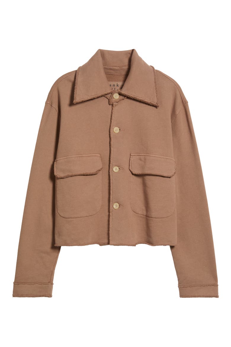 Rowan Boxy Crop Jacket, Main, color, CHAI