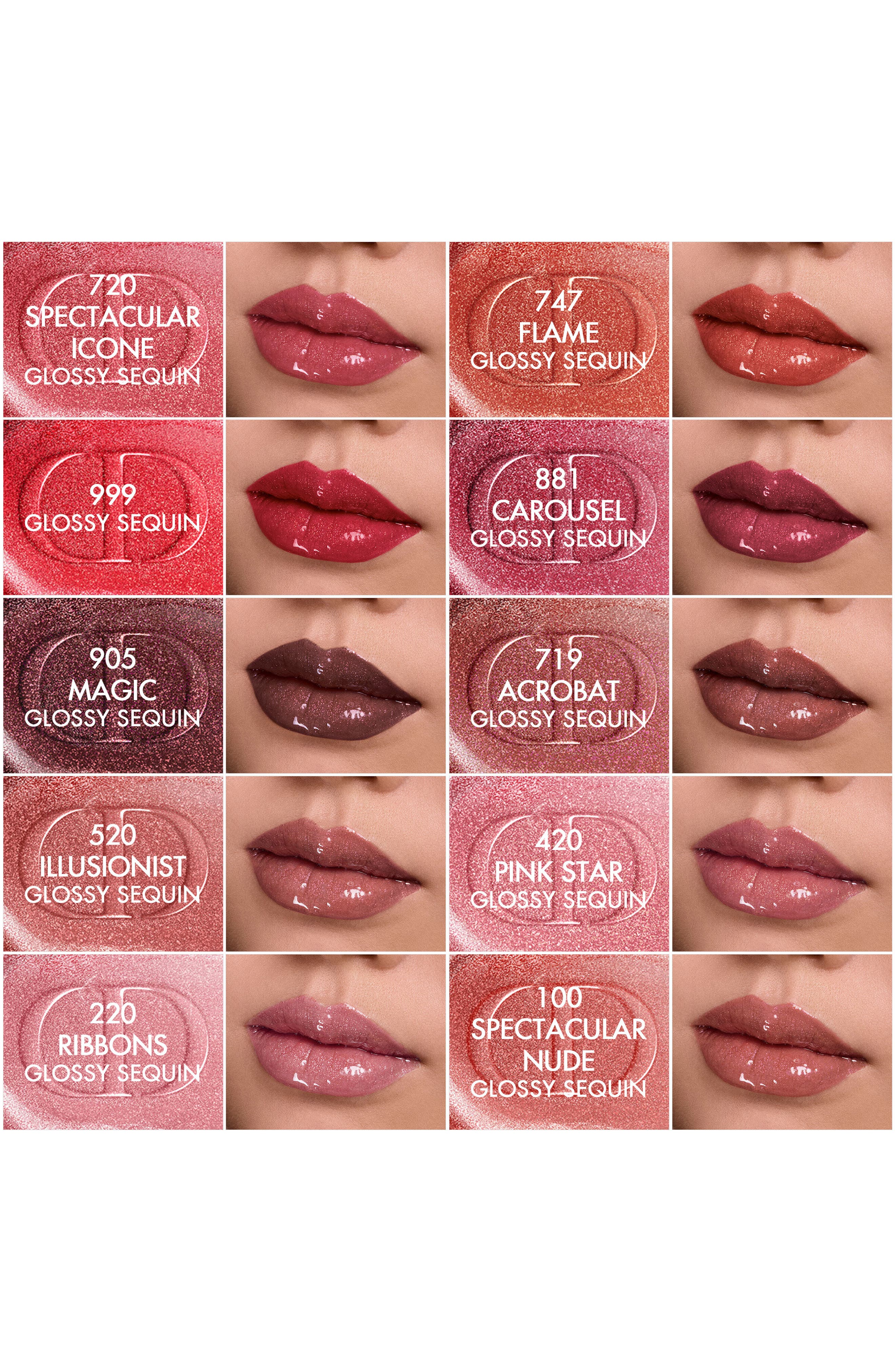 Rouge Dior Liquid Sequin Duo Lipstick (Limited Edition) (Women