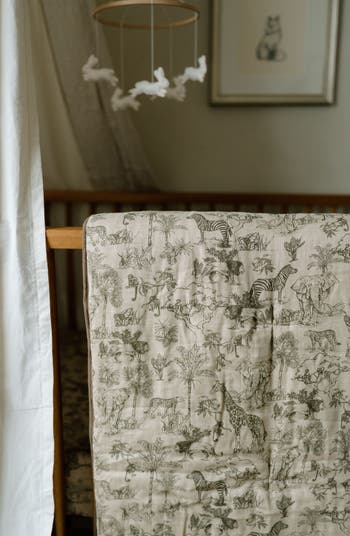 Organic Cotton Muslin Quilt & Sham Set
