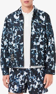 Lacoste Elevated Tennis Water Repellent Zip Jacket