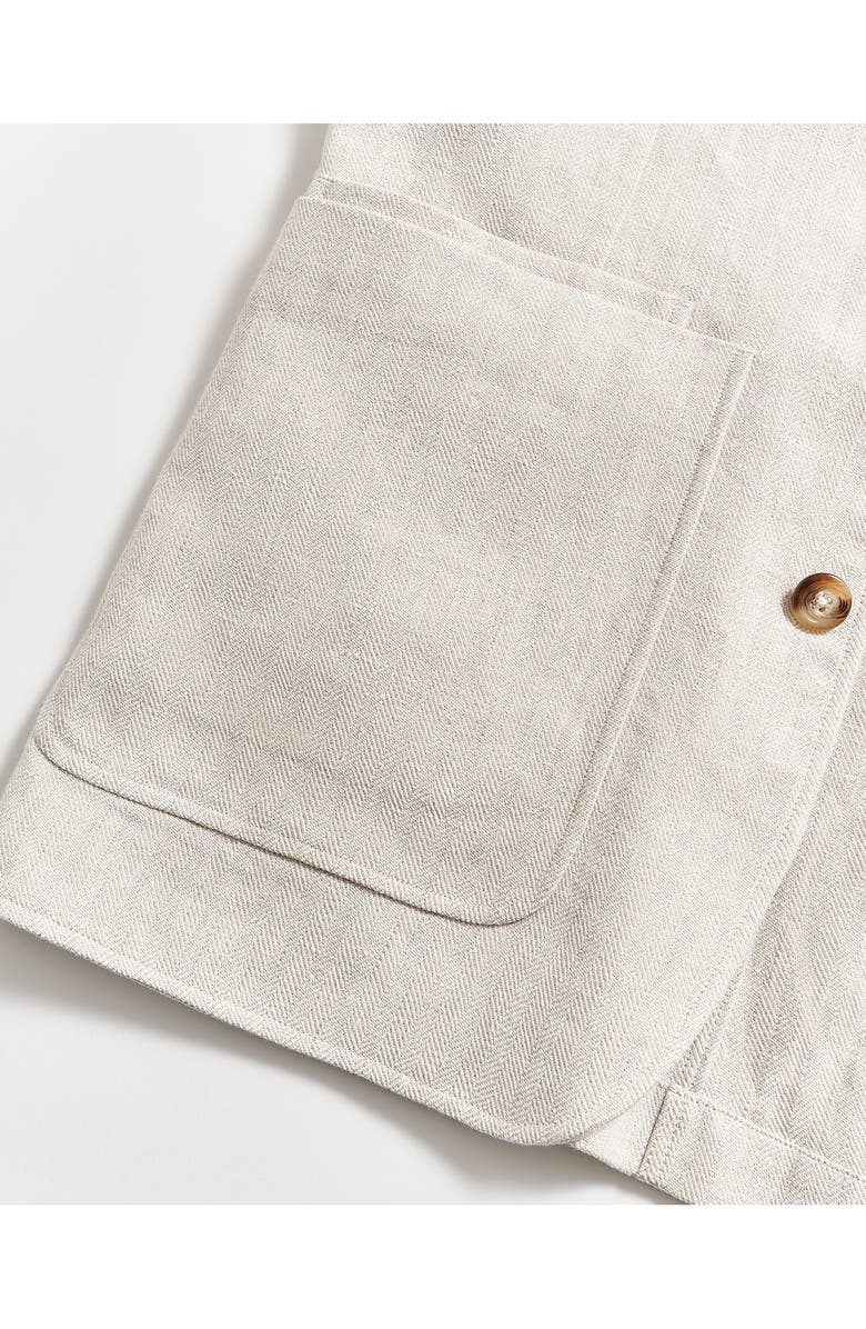 Billy Reid Leo Two-Button Linen Blazer, Alternate, color,