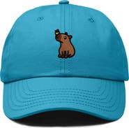 Dalix Capybara Embroidered Everyday Hat