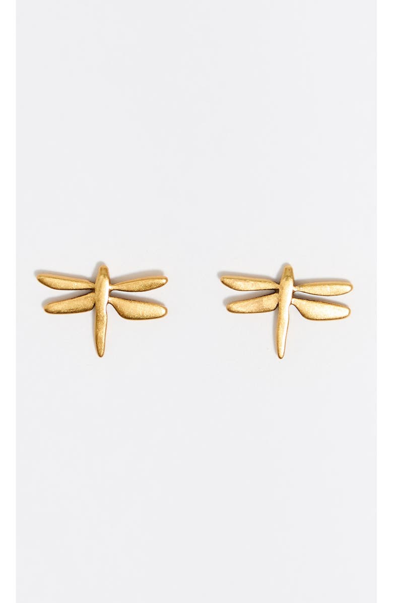 Bimba y Lola Dragonfly Earrings, Main, color, 