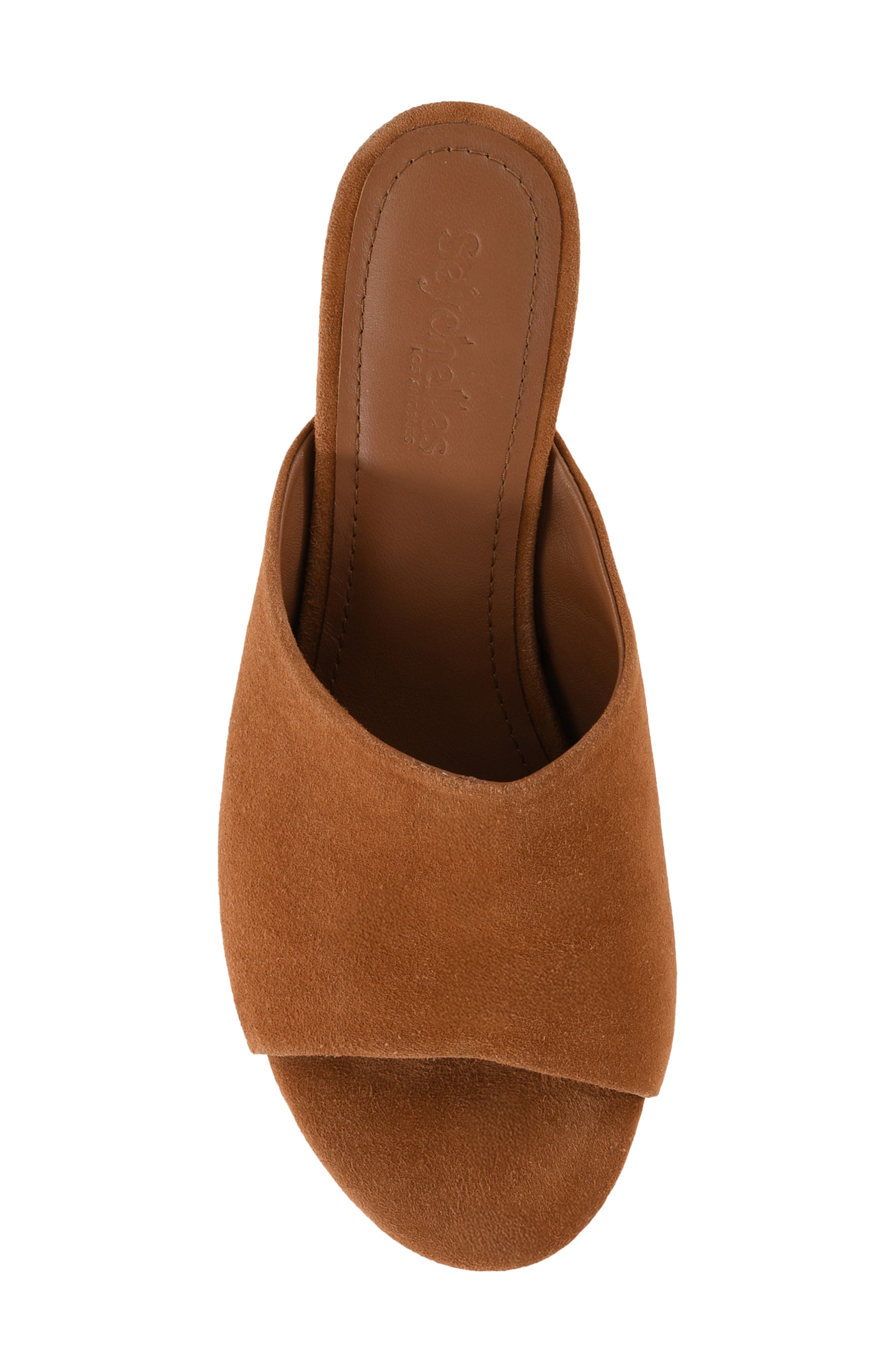 Seychelles Isn't She Lovely Wedge Slide Sandal, Alternate, color, Tan