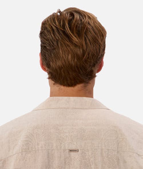 Industrie Australia The Winona Short Sleeve Shirt In Sand Wheat