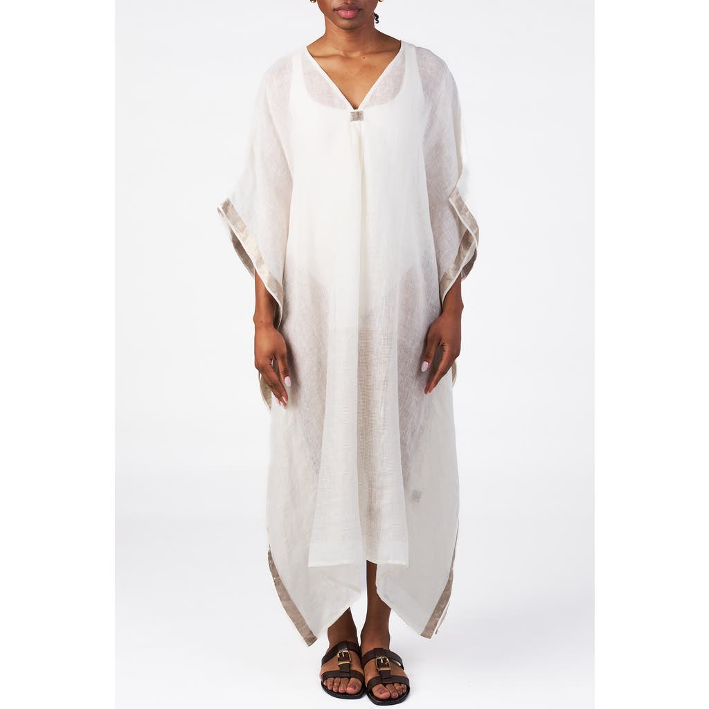 Calypso St Barth Calypso St. Barth Kerala Kaftan In White