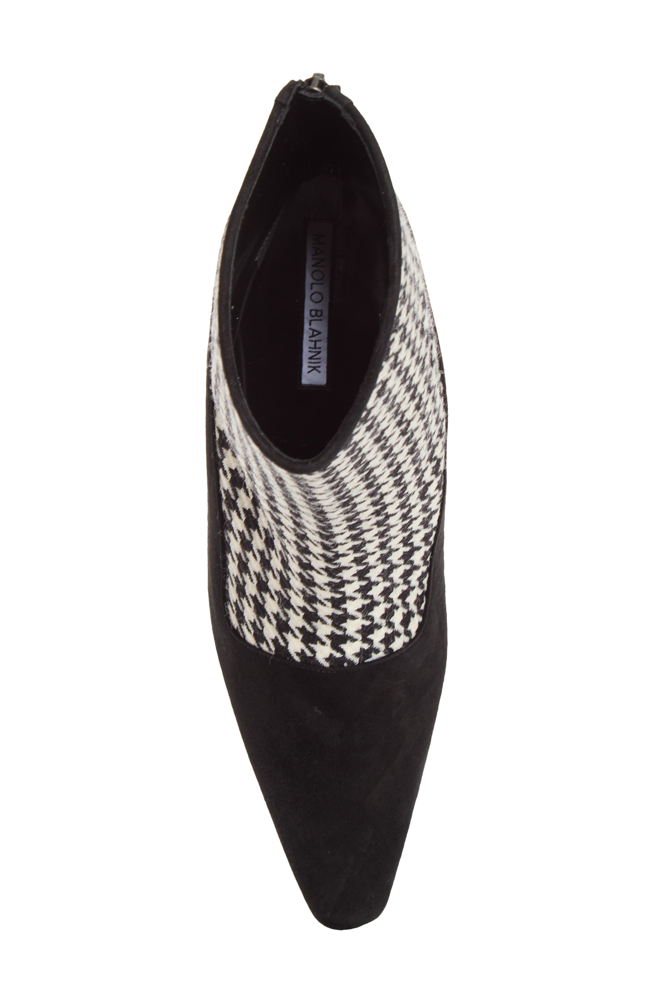 Gosta Leather Ankle Boot, Alternate, color, BLACK/ IVORY