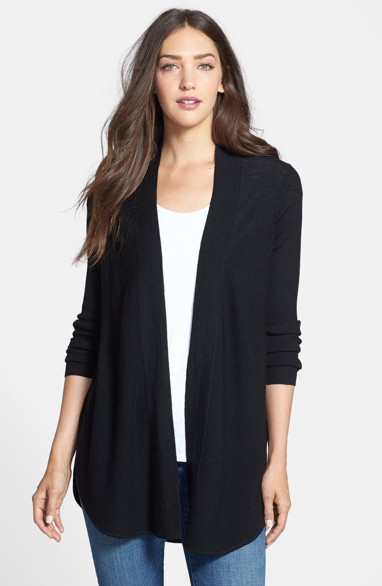 Eileen Fisher Open Merino Cardigan, Main, color,