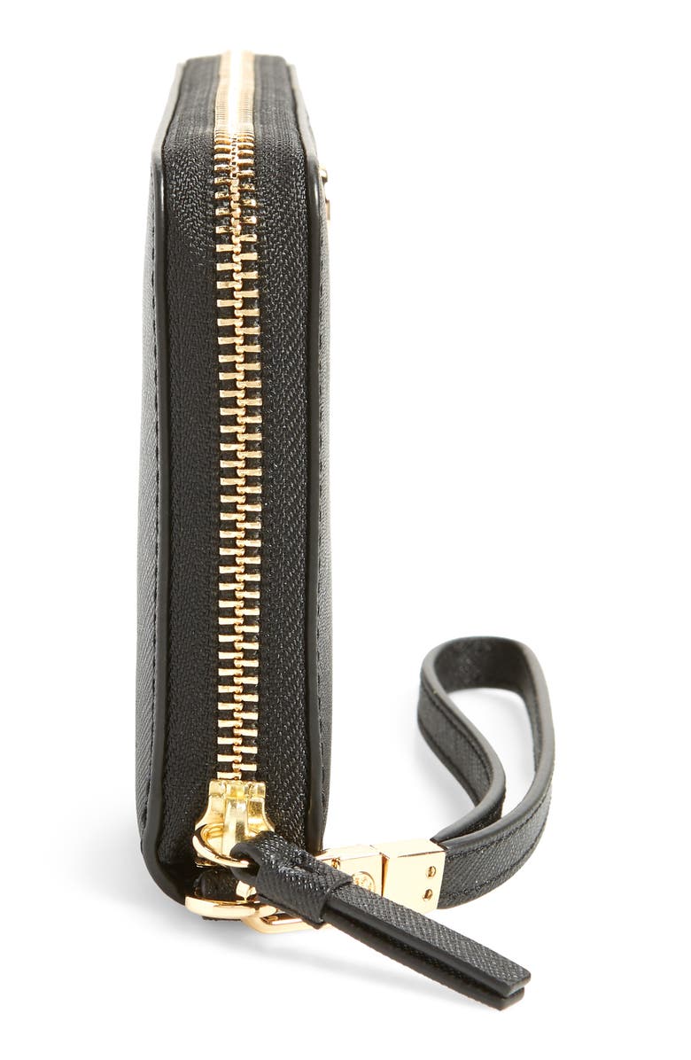 Tory Burch Robinson Leather Passport Continental Wallet, Alternate, color,