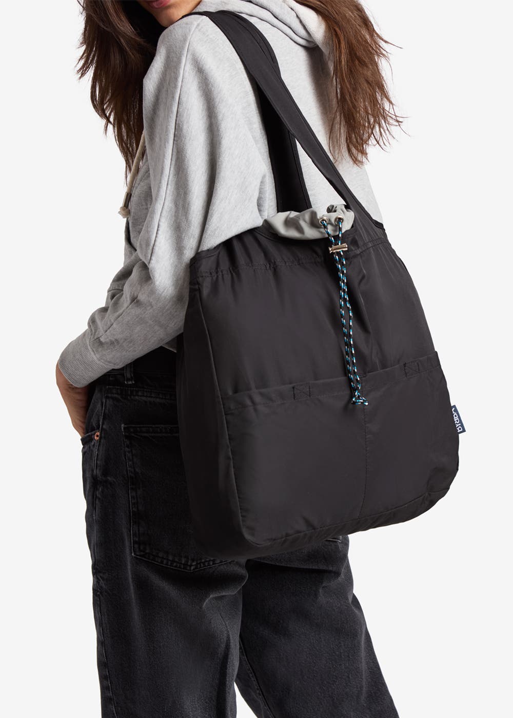 BYBBA The Balos Tote Bag, Alternate, color, Stingray Grey