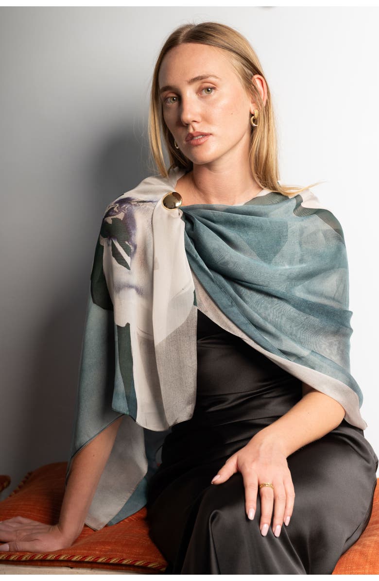 Elizabetta Mariana - Large Silk Scarf for Women, Alternate, color,