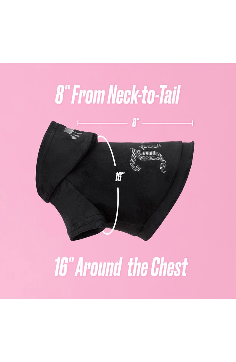 Juicy Couture Velour Dog Tracksuit, Alternate, color, 