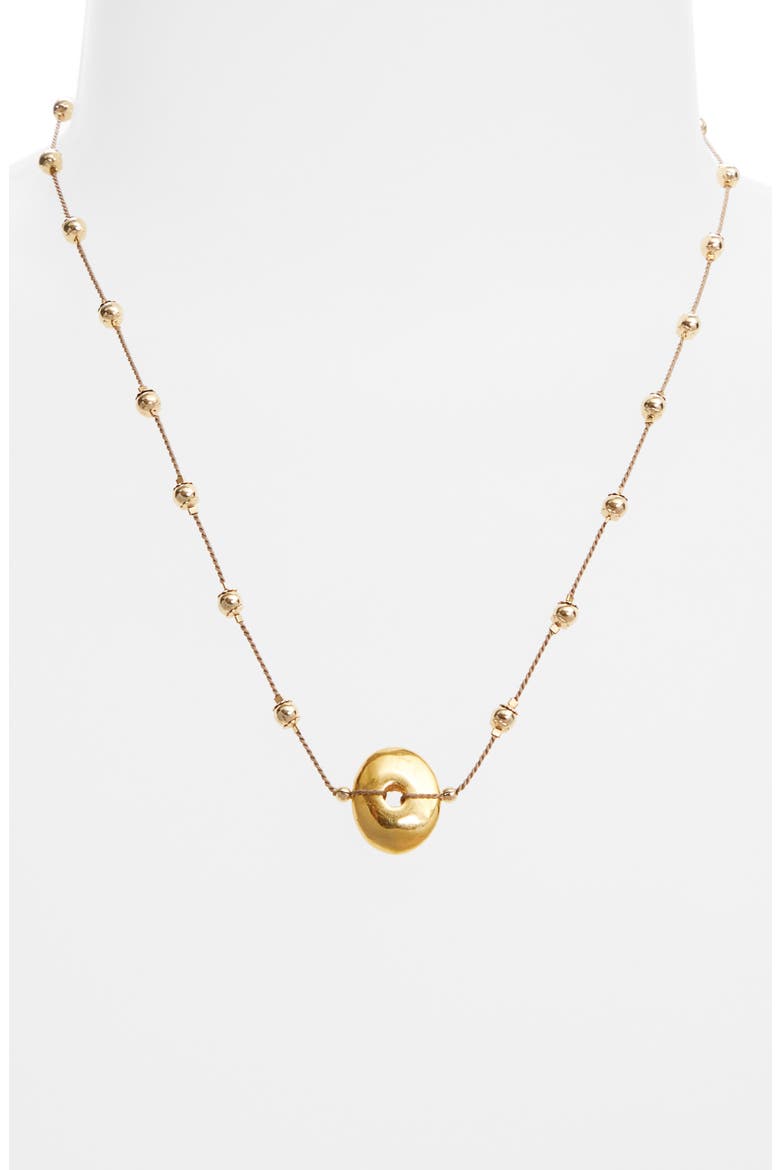 Desnuda Pendant Necklace, Alternate, color, GOLD