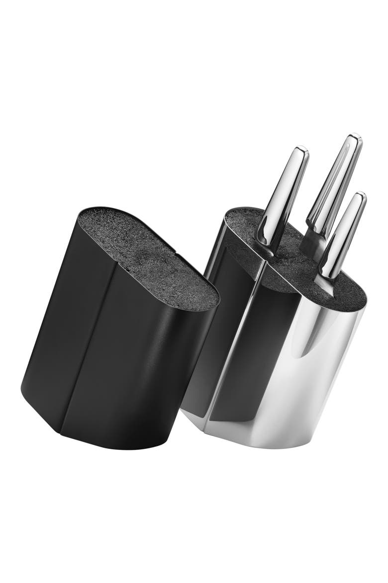 Alfredo Stainless Steel Knife Stand, Alternate, color, STAINLESS STEEL