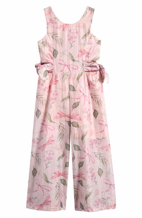 Kids' Stripe Wide Leg Jumpsuit