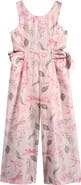 Ava & Yelly Kids' Stripe Wide Leg Jumpsuit
