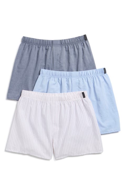 3-Pack Woven Boxers