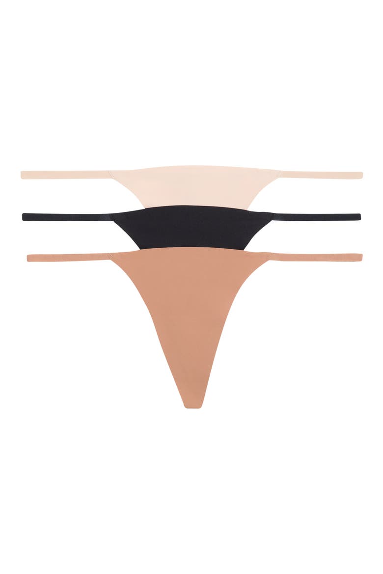 Jessy 3-Pack String Thongs, Main, color, MULTICOLOR