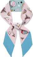 Centinelle Moths and Squashes Twilly Ribbon Scarf
