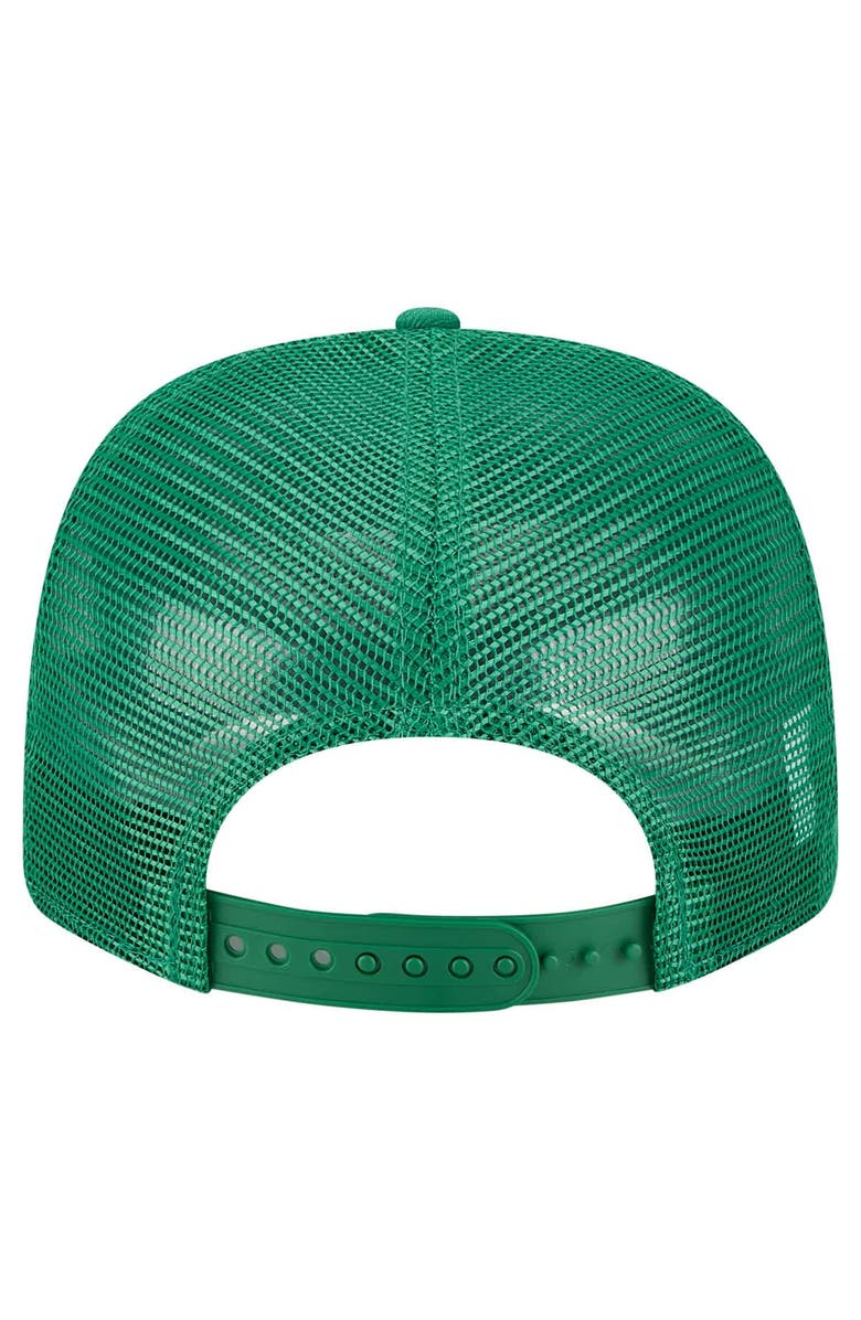 New Era Men's New Era Kelly Green Philadelphia Eagles Main Trucker 9SEVENTY Stretch-Snap Hat, Alternate, color, 