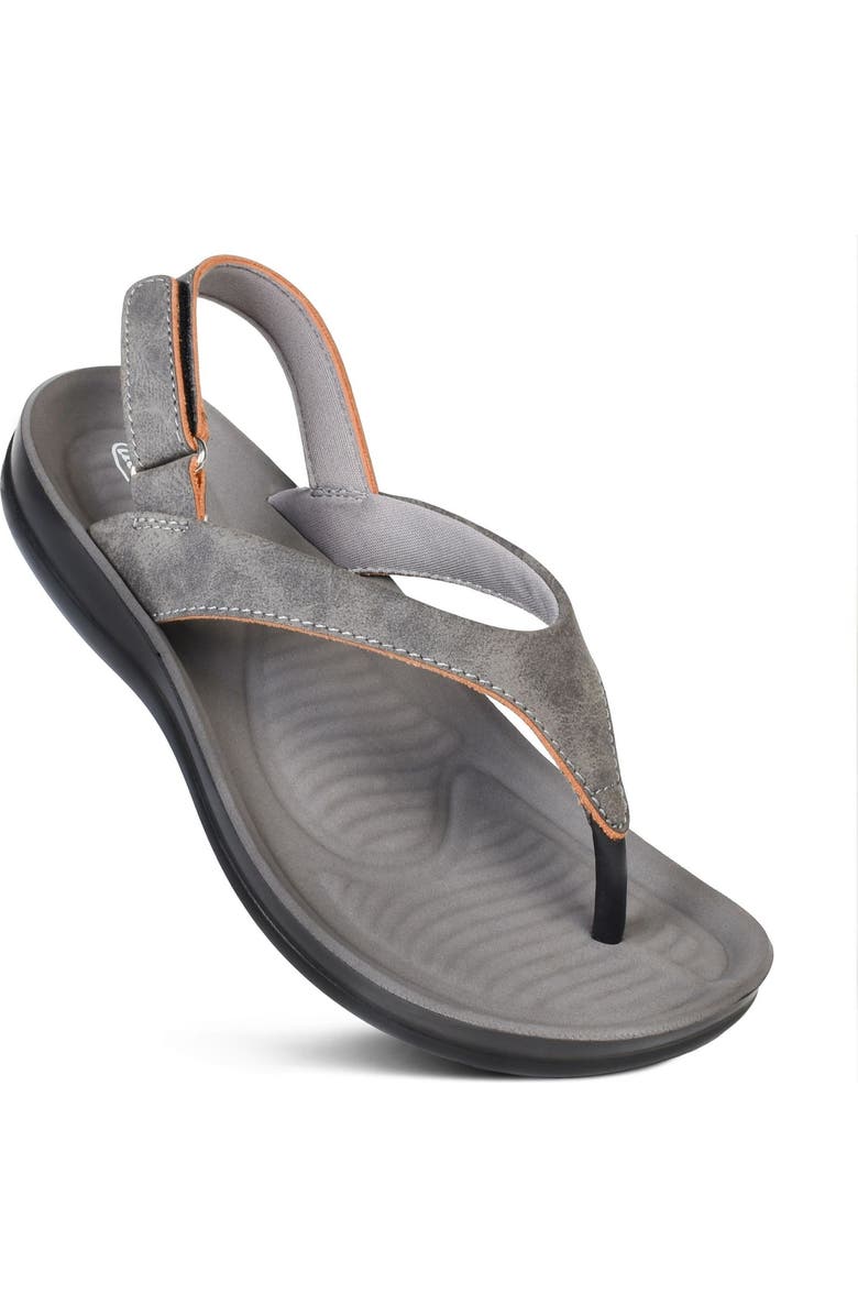 AEROTHOTIC Verra Sandal, Alternate, color, Grey