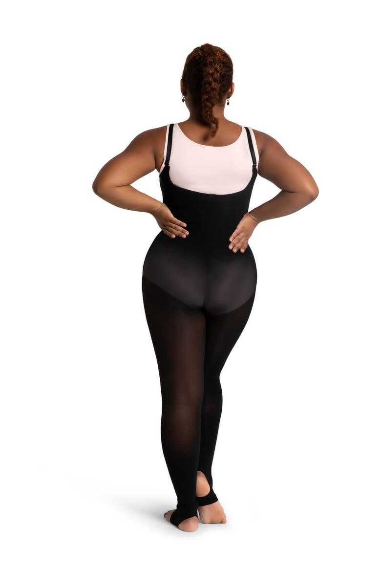 Ultra Soft Stirrup Body Tight, Alternate, color, black