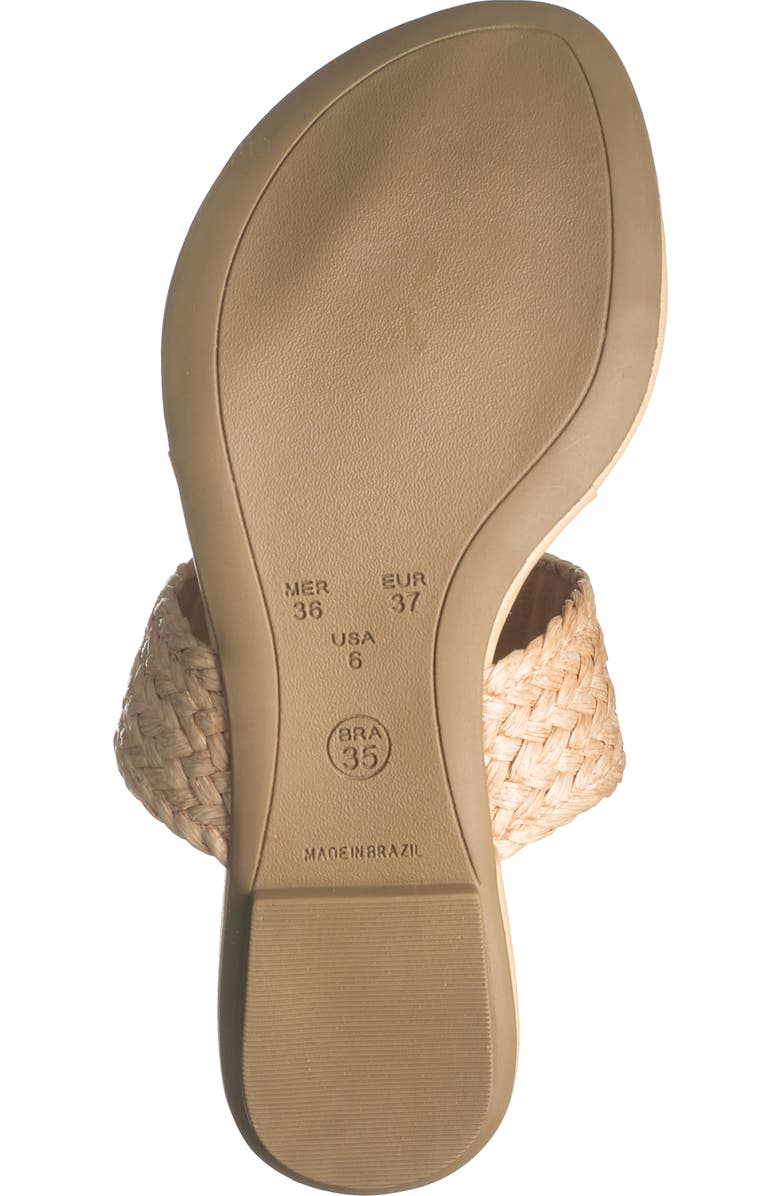 OFFLINE Woven Thong Flat Sandal, Alternate, color,