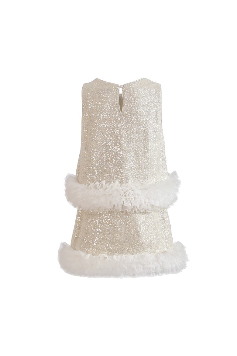 Celeste Sequin Party Outfit, Alternate, color, Ivory