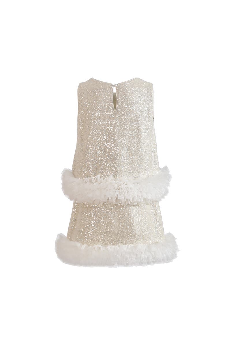 Tulleen Celeste Sequin Party Outfit, Alternate, color, Ivory