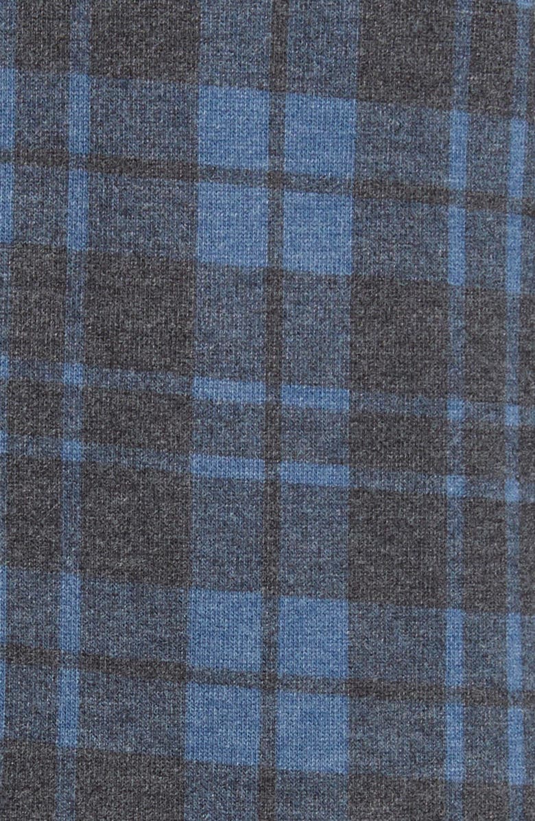 Stone Rose Lumberjack Plaid Wrinkle Resistant Tech Fleece Button-Up Shirt, Alternate, color,