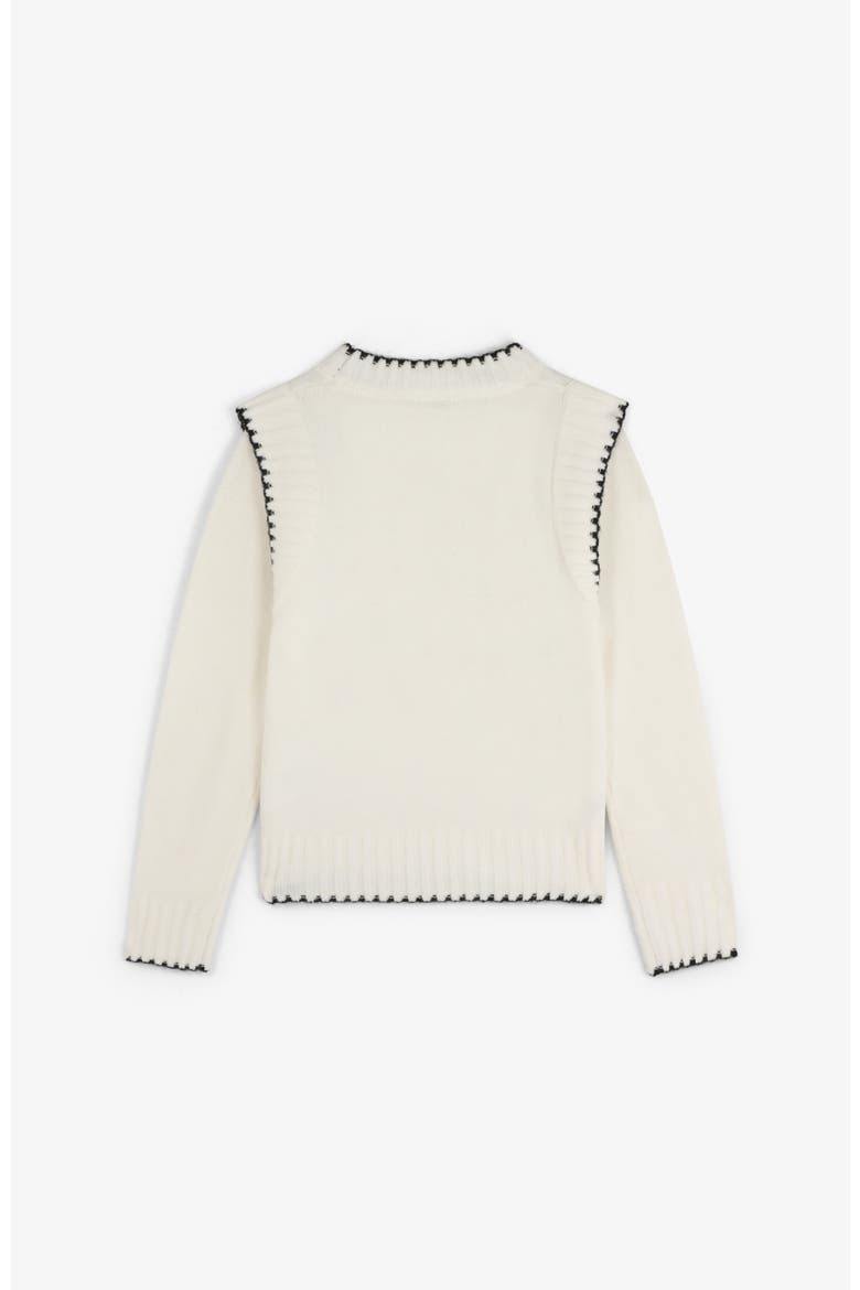 Brigitte Tricot Girls, Alternate, color, Offwhite