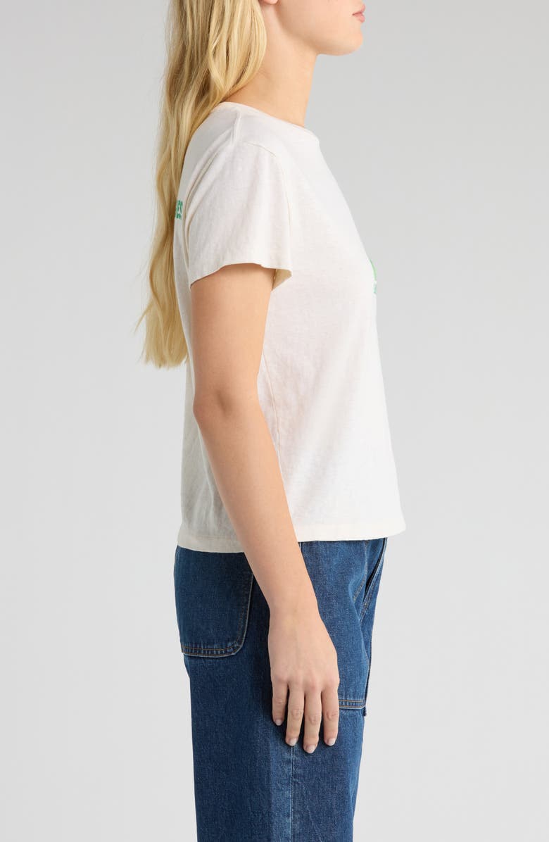 Re/Done Artichoke Cotton Graphic T-Shirt, Alternate, color, Vintage White