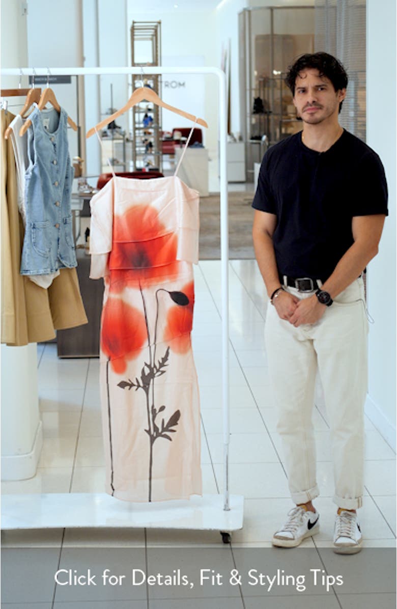 Placed Floral Dress, sales video thumbnail