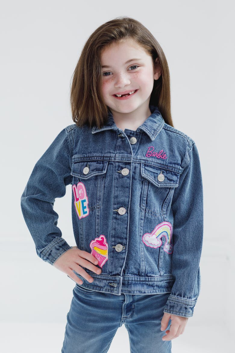 Denim Jacket, Alternate, color, Medium Wash Blue