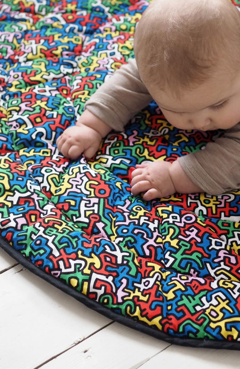 ETTA LOVES Keith Haring Sensory Play Mat, Alternate, color, Kh Print Mixed