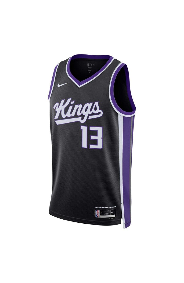 Nike Unisex Nike Keegan Murray Black Sacramento Kings Swingman Jersey - Icon Edition, Alternate, color, Black