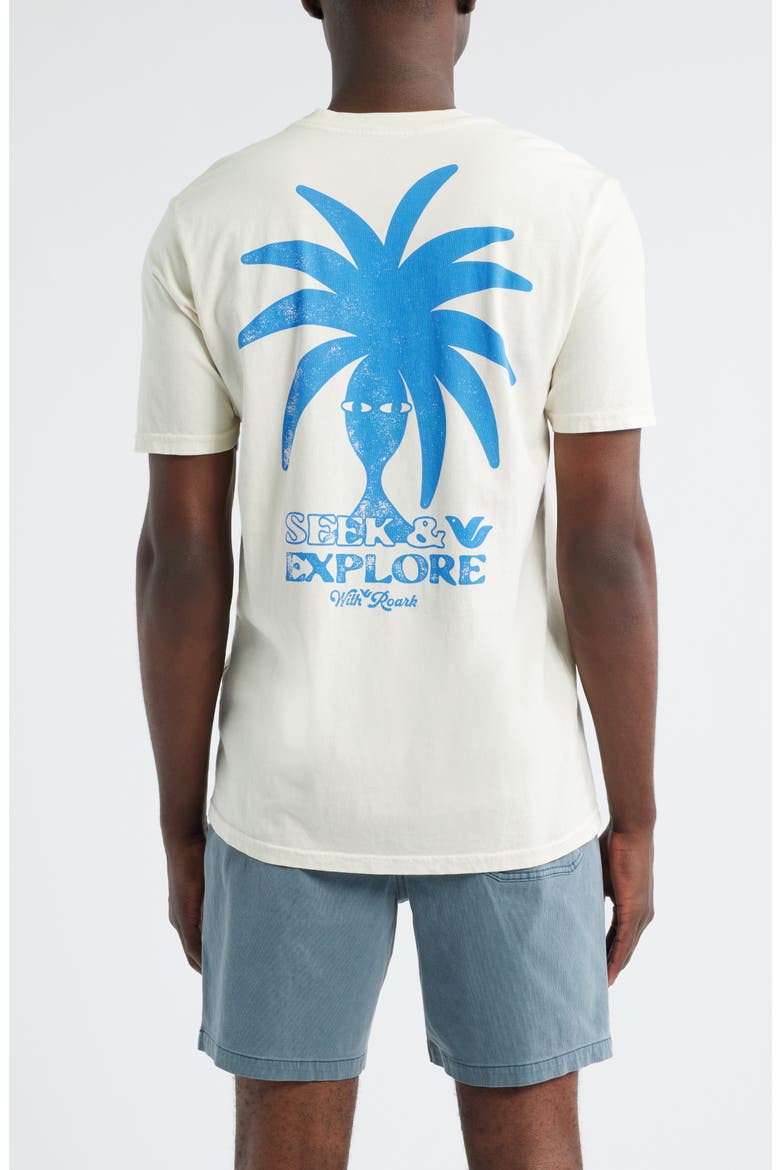 Seek and Explore Cottton Graphic T-Shirt, Alternate, color, WASHED OFF