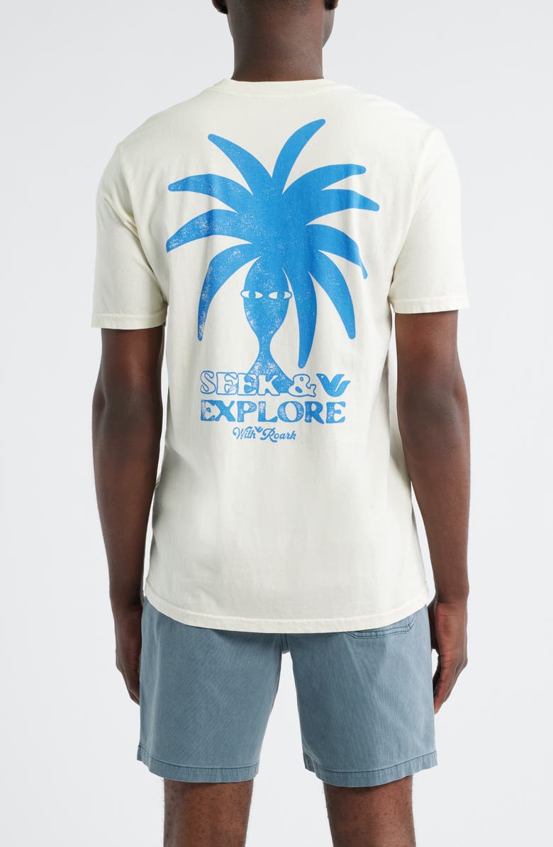 Roark Seek and Explore Cottton Graphic T-Shirt, Alternate, color, Washed Off