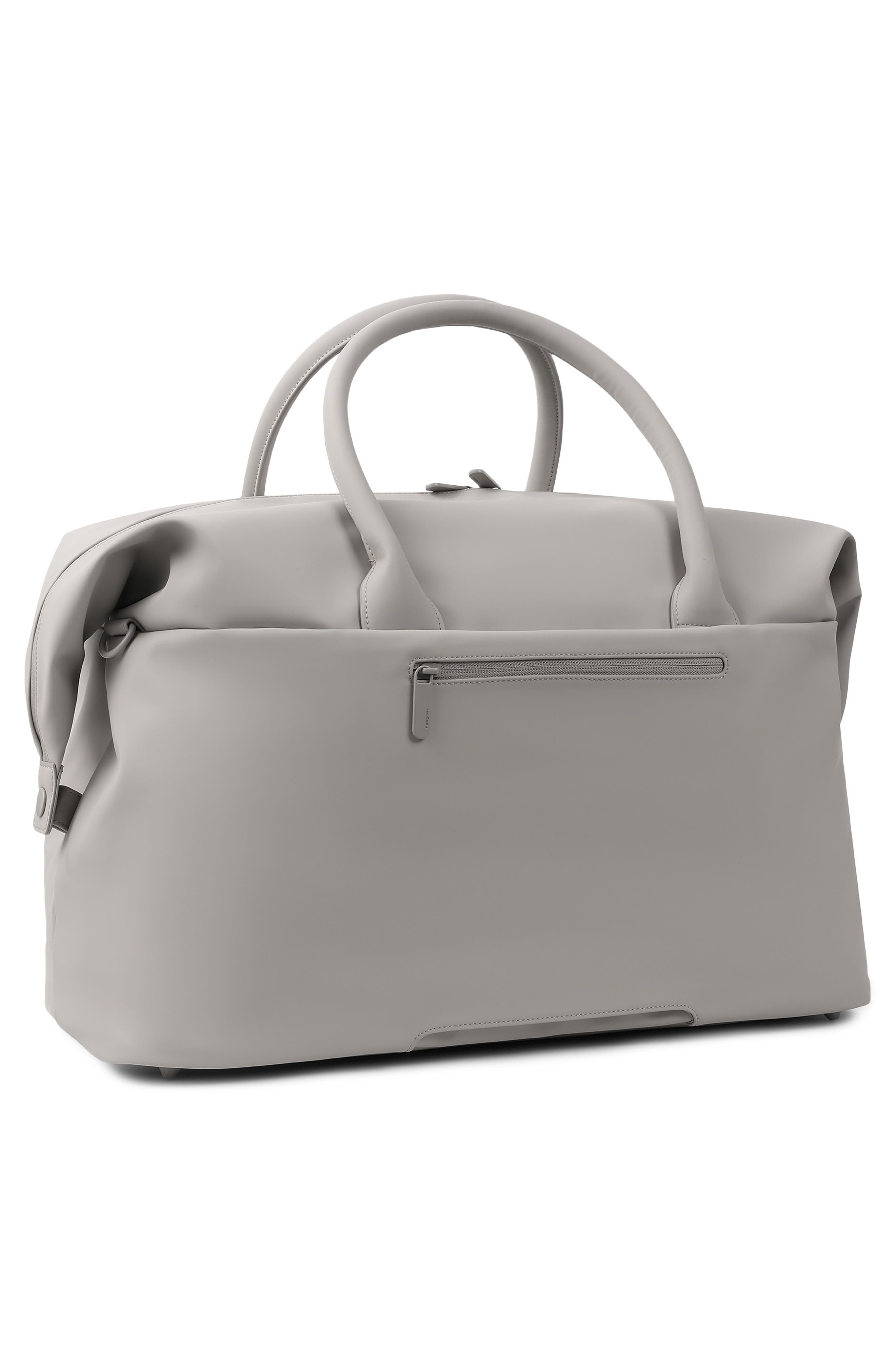 Hedgren Nostos Matte Weekend Travel Bag, Alternate, color, Pebble