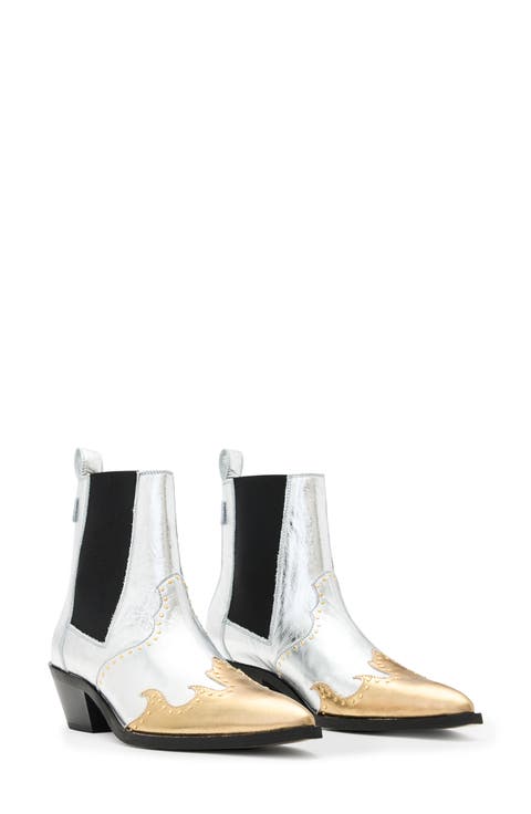 Denver Studded Western Chelsea Boot (Women)
