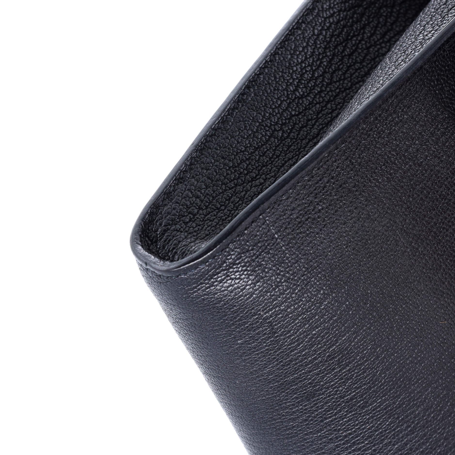 Clic Wallet on Strap Chevre Mysore 16, Alternate, color, Black