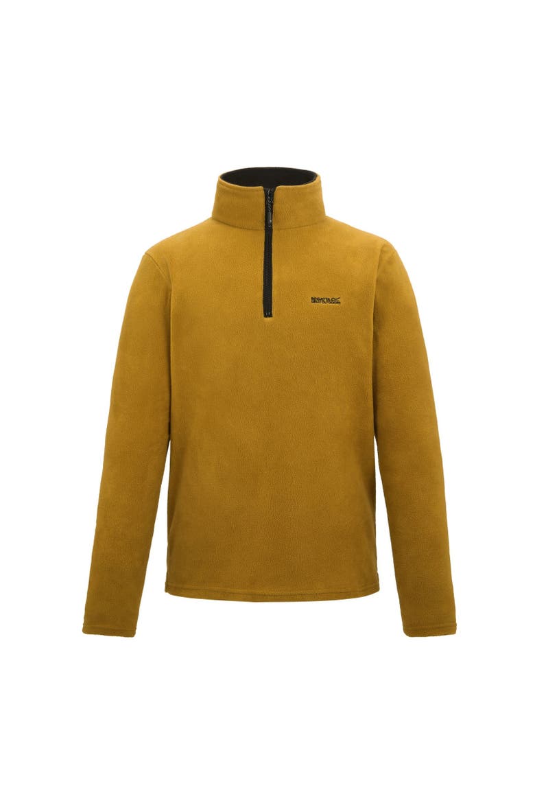 Great Outdoors Thompson Half Zip Fleece Top, Main, color, Wood Brown